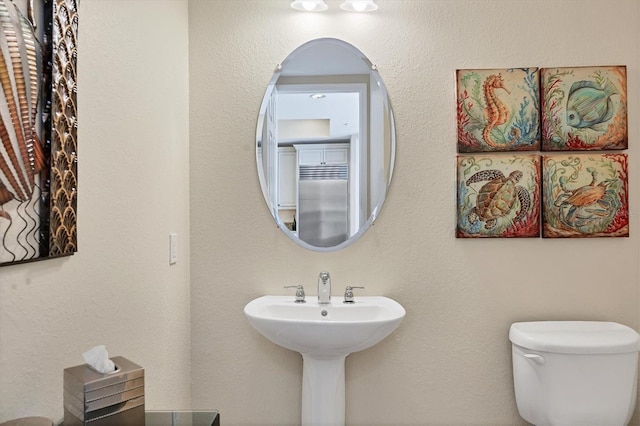 bathroom with toilet