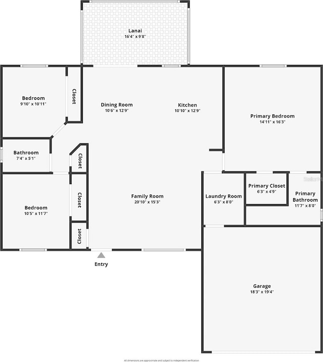 2775 Wyola Ave, North Port, FL 34286 - floor plan