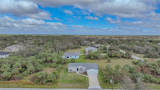 19196 Raymond Ave, Port Charlotte, FL 33954 - drone / aerial view of a heavily wooded area