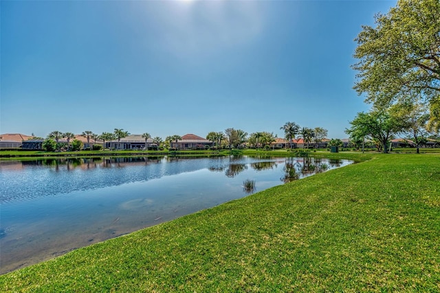 property view of water