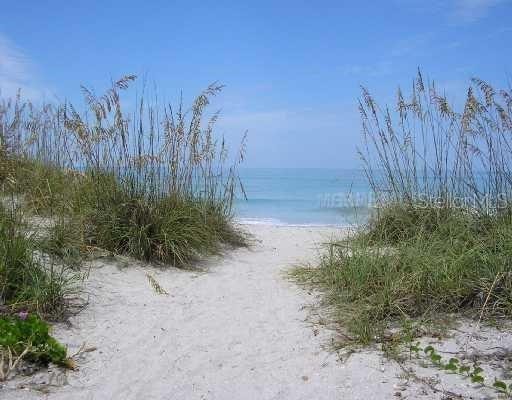 water view featuring a view of the beach