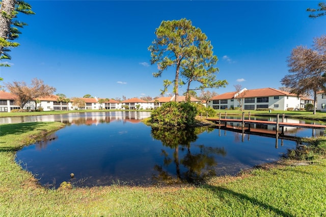 property view of water