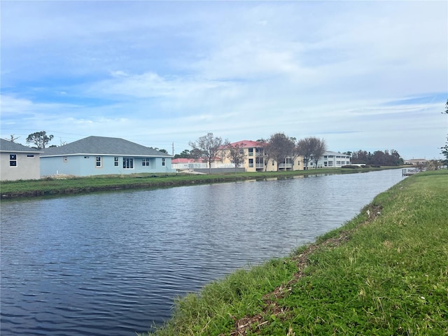 property view of water