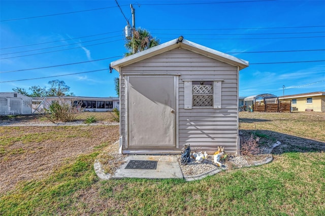 105 Crestview Dr, Englewood, FL 34223 - view of shed