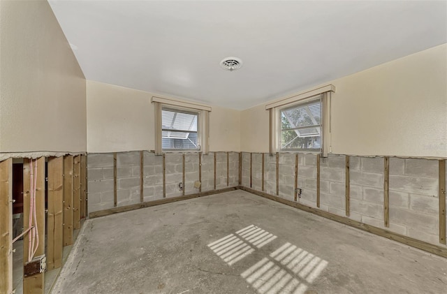105 Crestview Dr, Englewood, FL 34223 - unfurnished room with concrete floors