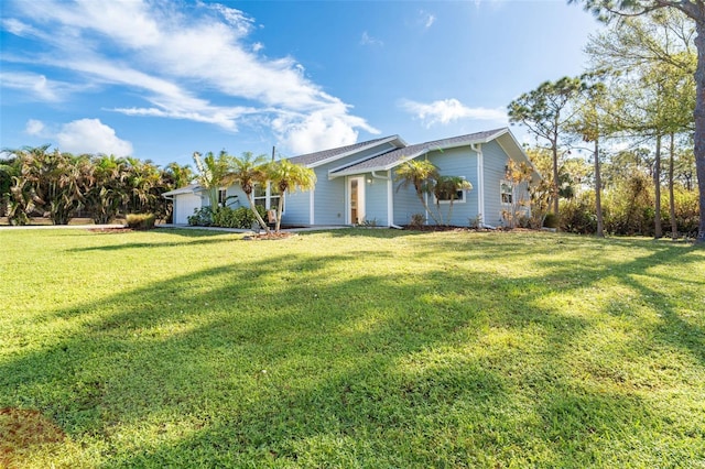 5214 Norlander Dr, Port Charlotte, FL 33981 - view of front of home featuring a front lawn