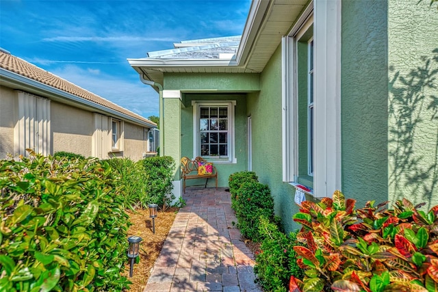 view of property entrance