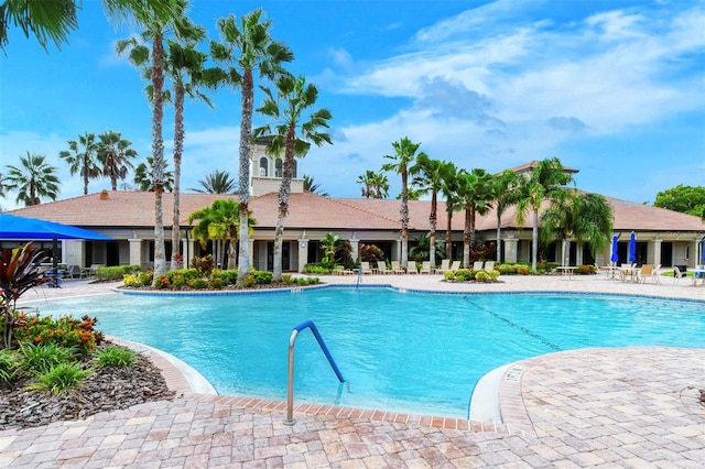 view of swimming pool