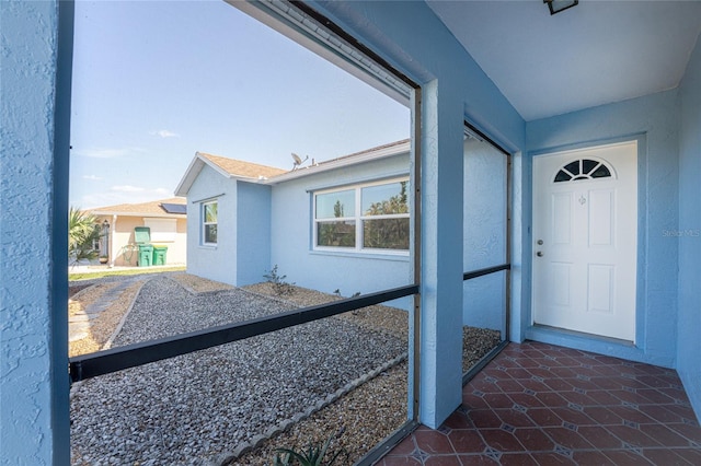 view of property entrance