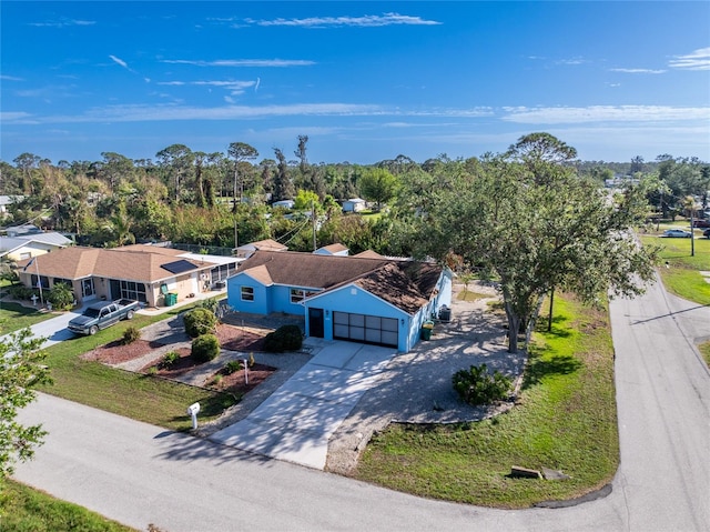 drone / aerial view