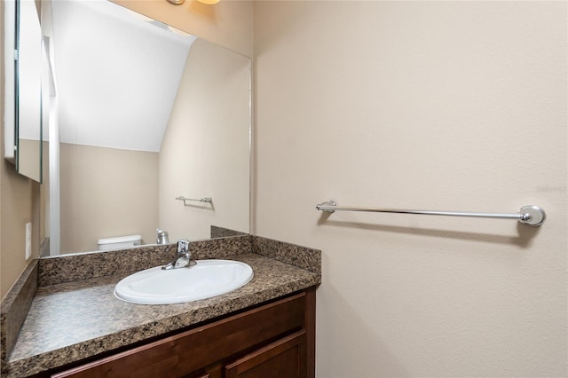 12753 Sagewood Dr, Venice, FL 34293 - half bathroom with vanity and toilet