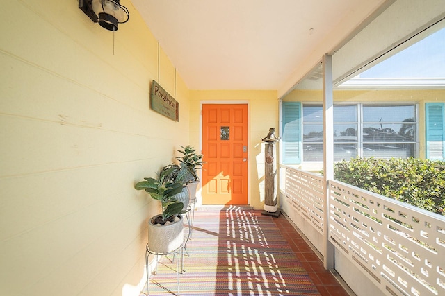 42 Caroll Cir, Englewood, FL 34223 - view of covered porch