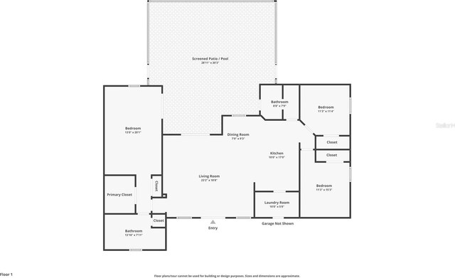 13515 Keystone Blvd, Port Charlotte, FL 33981 - property floor plan