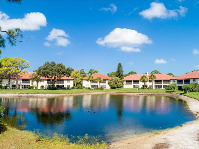 property view of water