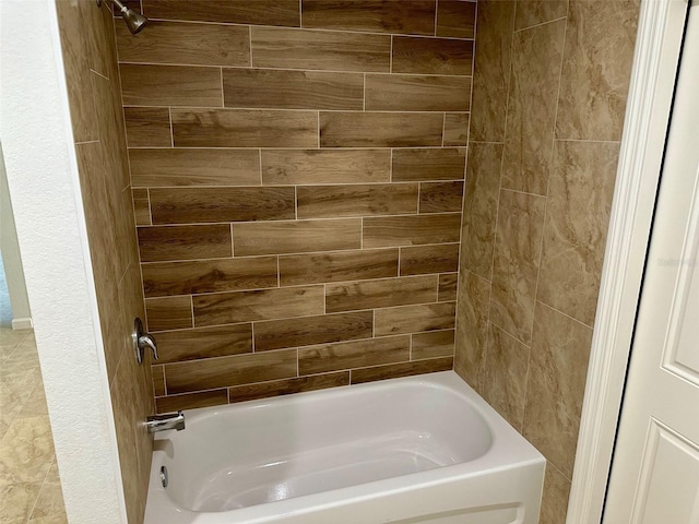 bathroom featuring shower / washtub combination