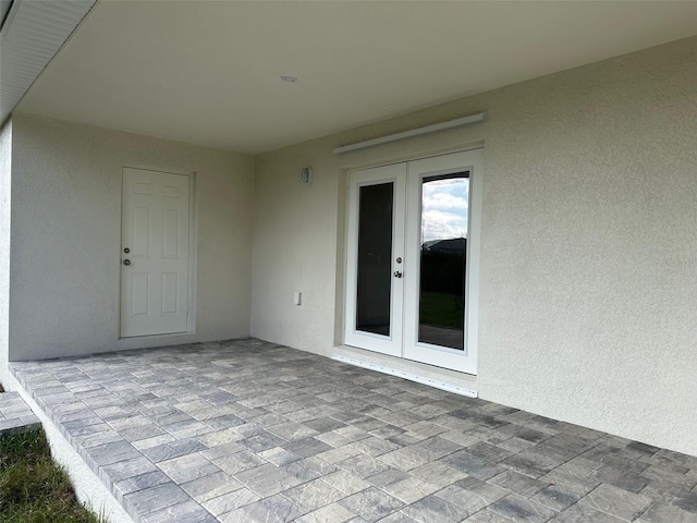 view of patio / terrace with french doors