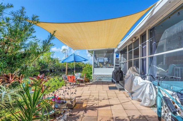 view of patio