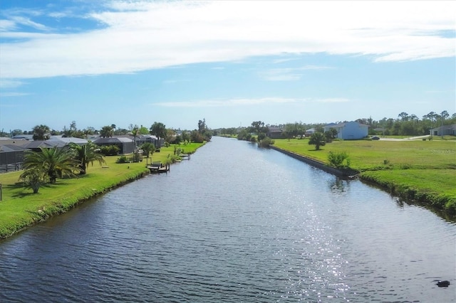 property view of water