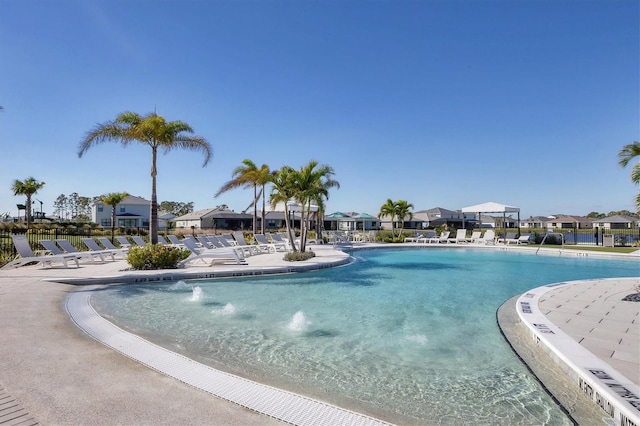 view of swimming pool