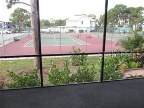 view of sport court