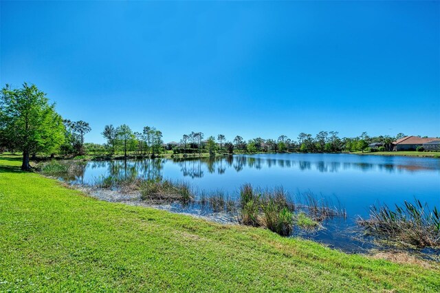 view of water feature