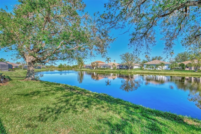 property view of water