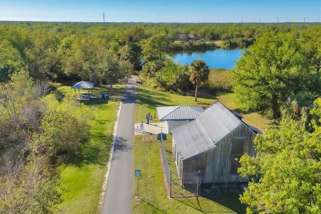 2 Marker Rd, Rotonda West, FL 33947 - view from above of property featuring a forest and a large body of water