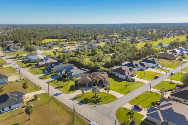 2 Marker Rd, Rotonda West, FL 33947 - aerial view of residential area