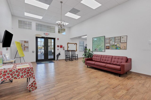 2 Marker Rd, Rotonda West, FL 33947 - community lobby with a paneled ceiling and a towering ceiling