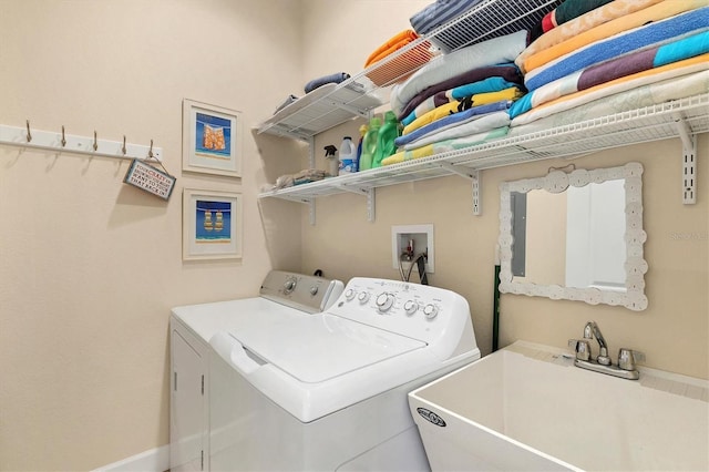 10390 Longshore Rd Unit 82, Placida, FL 33946 - washroom featuring washer and clothes dryer