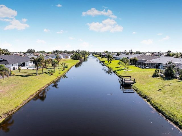 property view of water