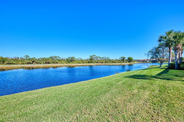 view of water feature