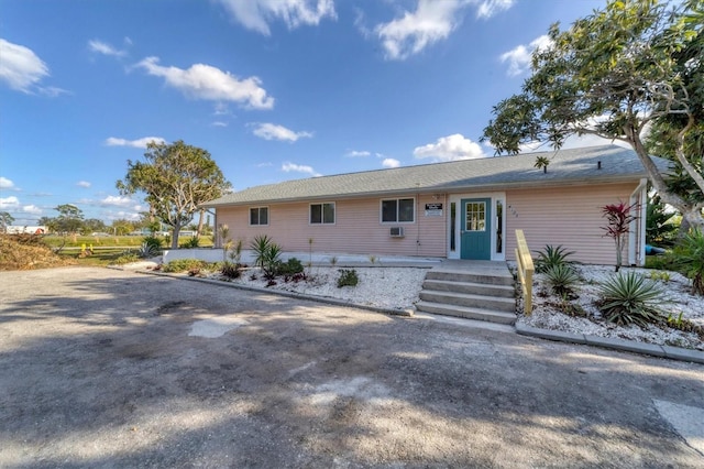 view of ranch-style house