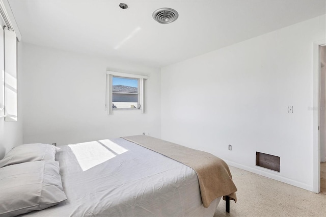 bedroom featuring carpet