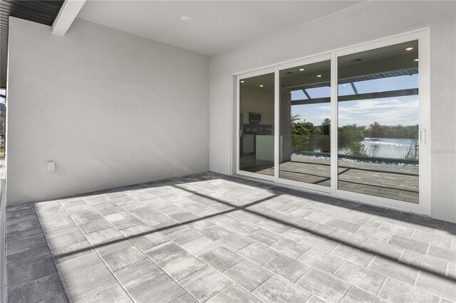 14681 Keystone Blvd, Port Charlotte, FL 33981 - view of patio featuring a water view