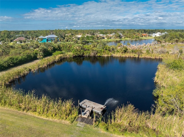 6341 Biggs St, Englewood, FL 34224 - drone / aerial view of a nearby body of water
