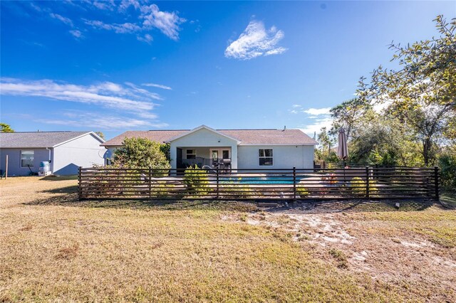 view of ranch-style home