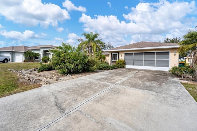 view of ranch-style home