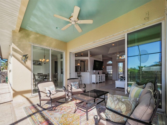 9567 Honeymoon Dr, Port Charlotte, FL 33981 - view of sunroom / solarium