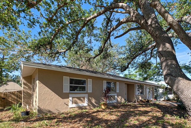 view of ranch-style house