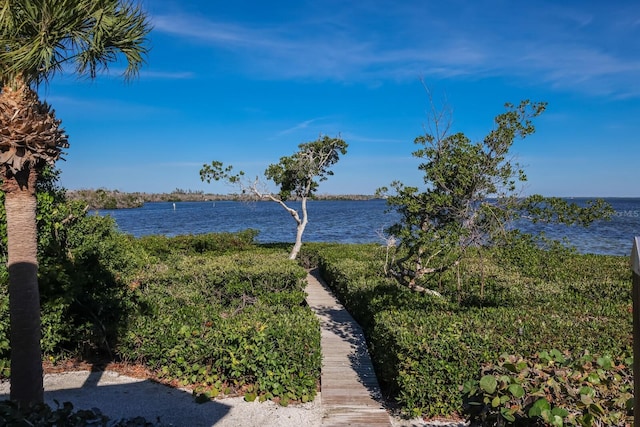 property view of water