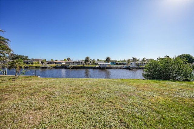 property view of water