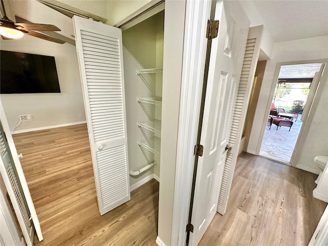 view of closet