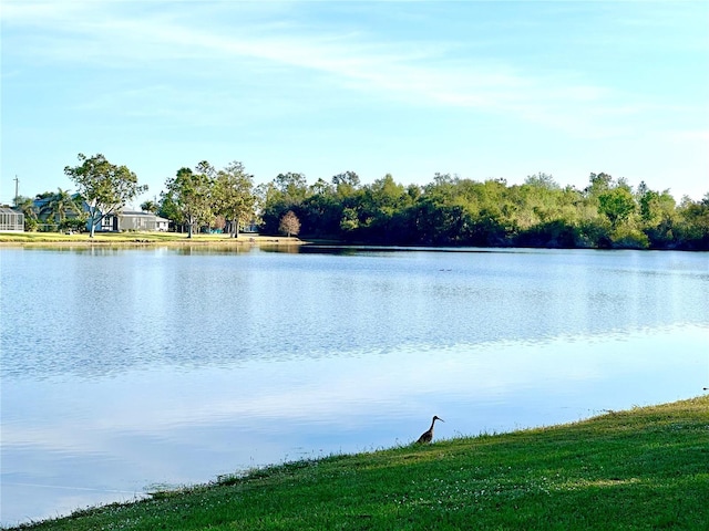 property view of water