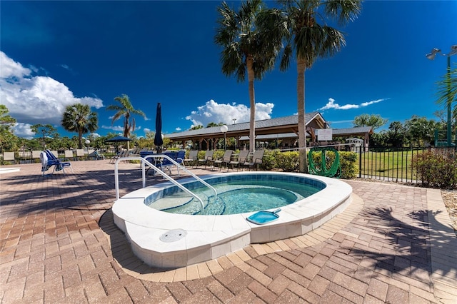 view of swimming pool