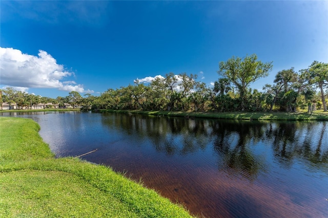 property view of water