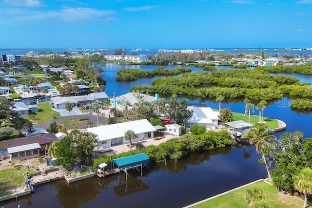 1493 Janet Pl, Englewood, FL 34223 - drone / aerial view of a large body of water