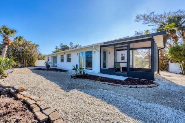 1493 Janet Pl, Englewood, FL 34223 - view of front facade with stucco siding