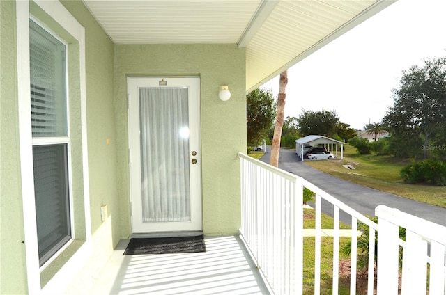 view of property entrance