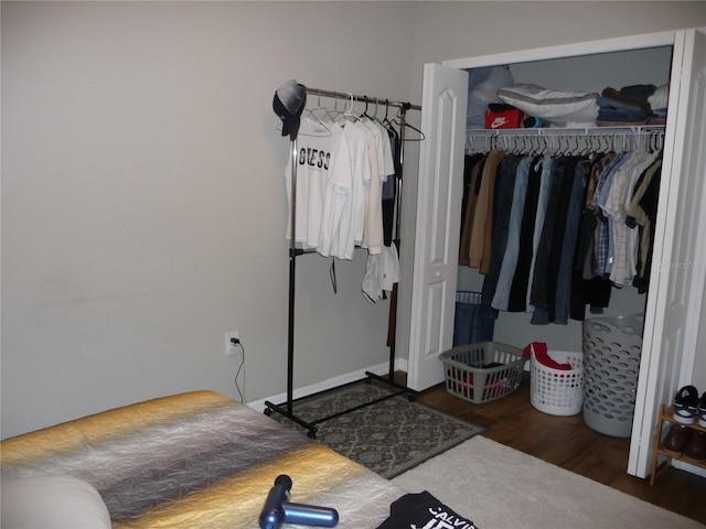 view of closet